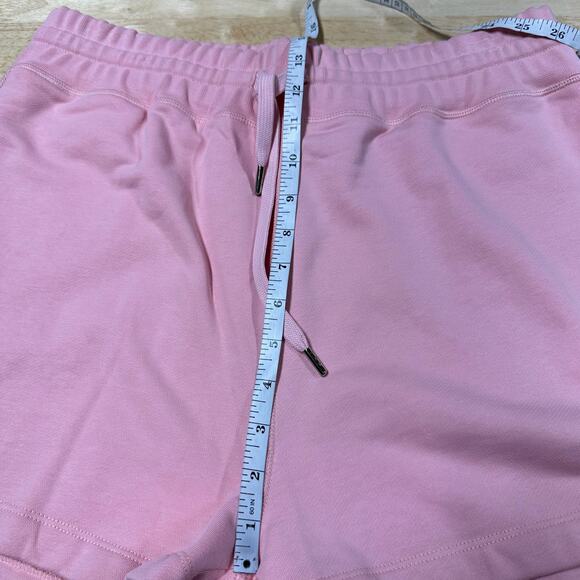 La Ligne NWT Super Shorts Light Pink Women's Size XL 100% Cotton Elastic Waist - Picture 9 of 10